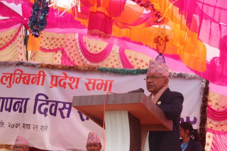 संघीयताको मर्म अनुसार काम गर्छौं–मुख्यमन्त्री गिरी